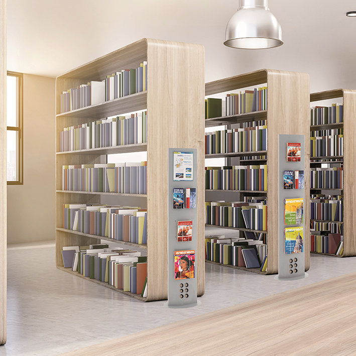 Totem-Expo® H 167 x L 30 cm - Sans accessoires - Totem publicitaire et d'exposition personnalisable - Réf : 216530_3