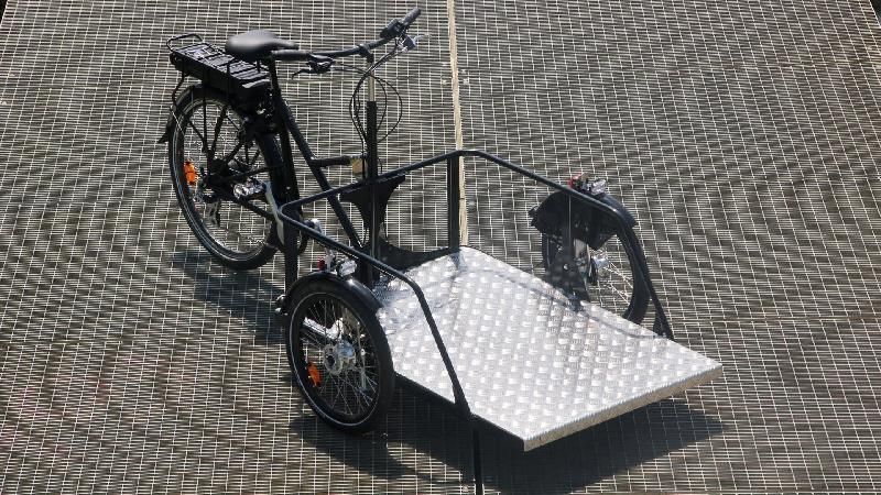 Triporteur professionnel pour logistique et transport en ville