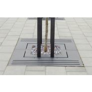 Grille d'arbre carrée - Protection et stabilité des arbres - Scala - Velopa_3