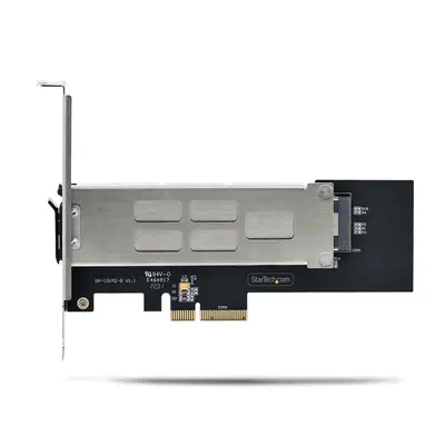 Adaptateur SSD M.2 NVMe vers PCIe x4 avec Plateau Amovible pour Slot d'Extension PCI Express, Carte_3