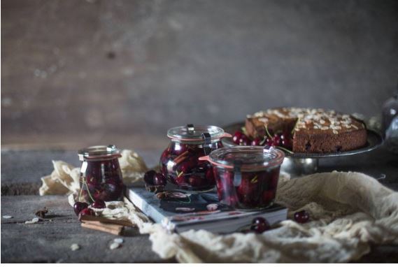 Bocaux en verre WECK fête 560 ml Ø 80 mm avec couvercles en verre et joints - WN000052 (clips non inclus)_3