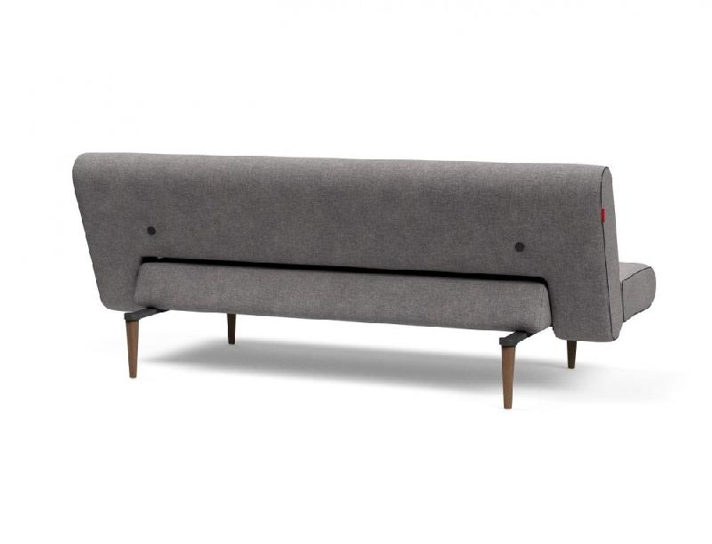 Canapé lit design UNFURL Innovation Living - Convertible 200x120 cm - Tissu Flashtex Light Grey_3