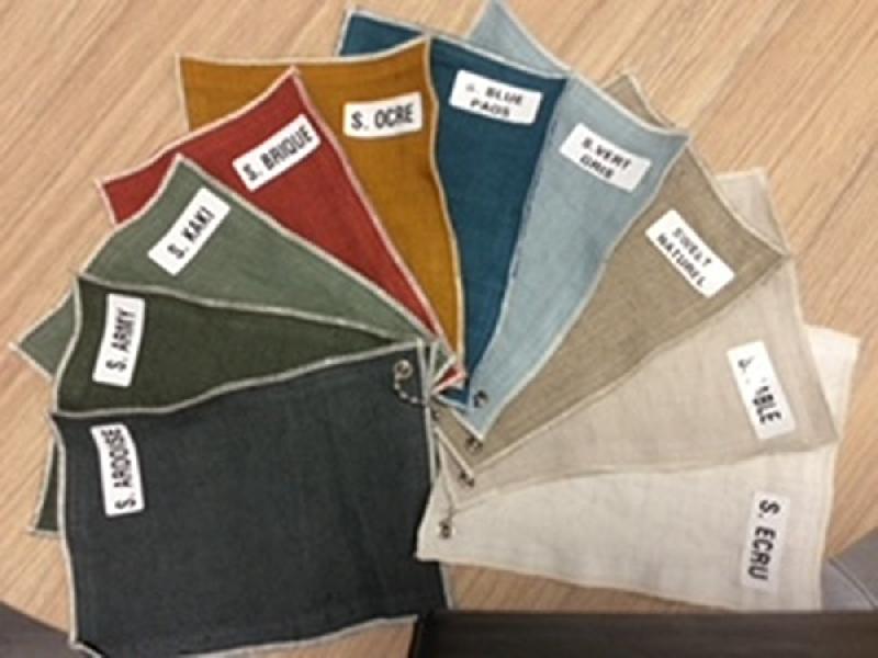 CARTAGENE - Canapé fixe 2 places en lin blanc déhoussable - 178 cm de long_3