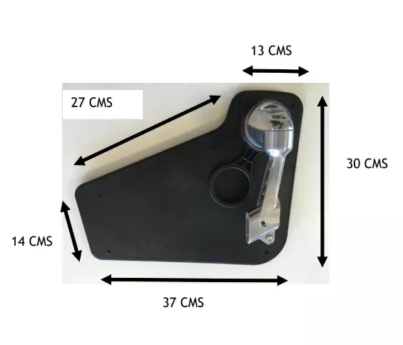 Fauteuil pliable sur roulettes So Cosenza - Kit tablette_3