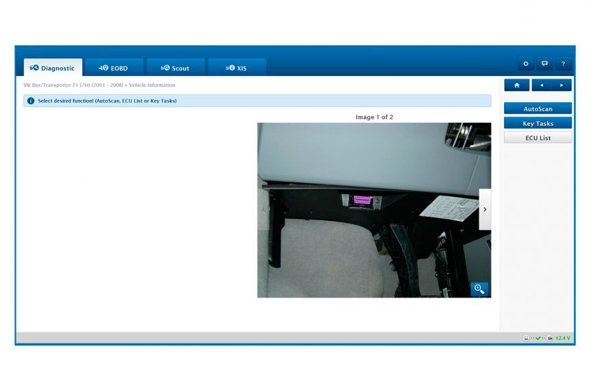 Valise de diagnostic pour véhicules légers, lourds, bus et remorques