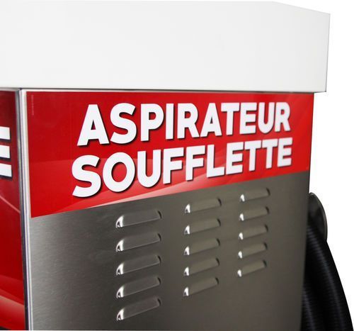 Aspirateur et soufflette avec motorisation turbine silencieuse