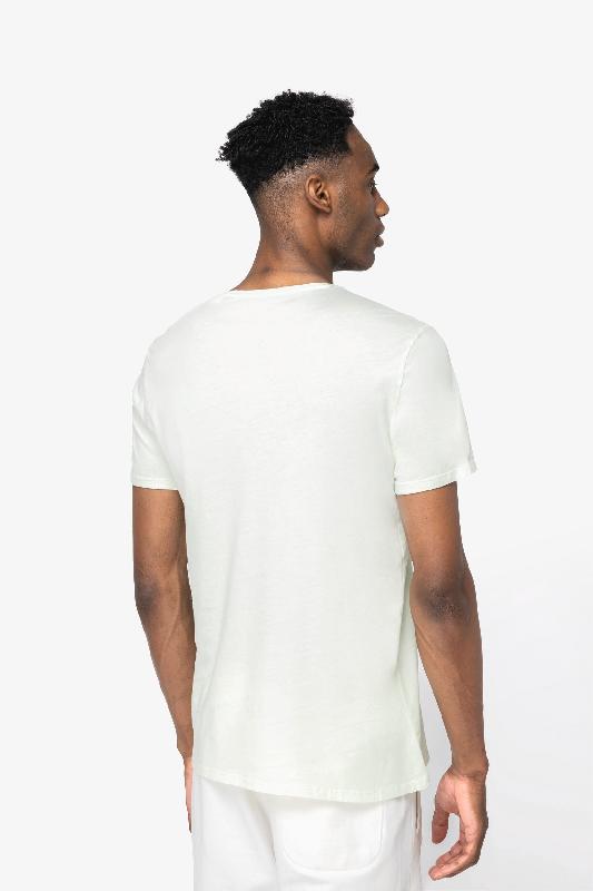 T-shirt écoresponsable délavé unisexe - 100% coton biologique - Réf: NS337 - Coupe ajustée - Fabriqué au Portugal_3