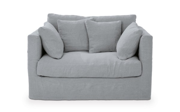 Fauteuil XL Nomad 130 cm - Home Spirit - Confortable et déhoussable avec coussins en plumes_3