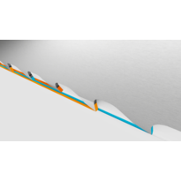 Lame de scie à ruban Bahco - 3869 Carbide Triple Set® - Sur mesure pour matériaux non ferreux et abrasifs en fonderie_3