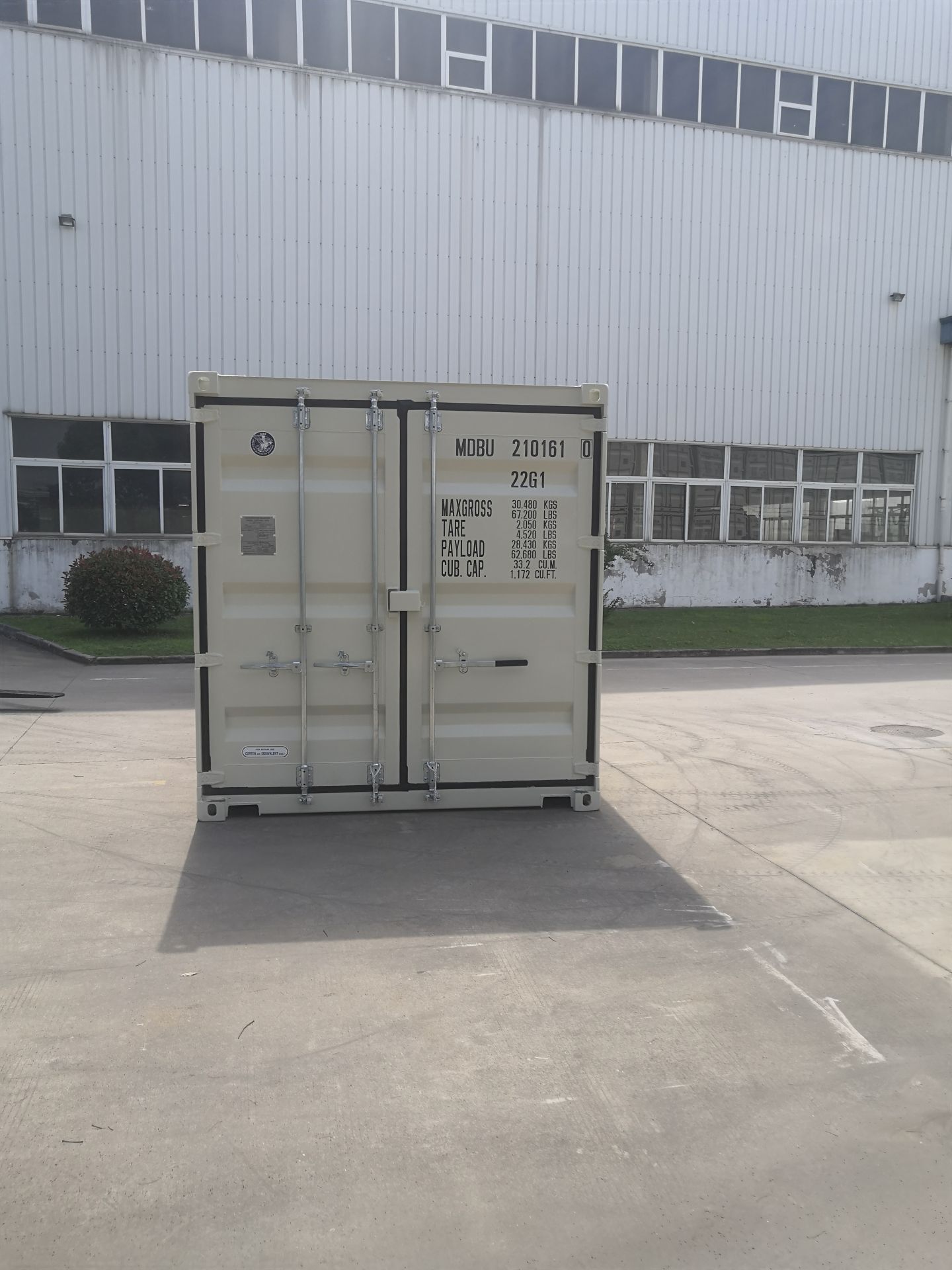 Container maritime 20 pieds Dry Van (Standard) Premier Voyage - Acier Corten - Plancher contreplaqué marine 28 mm_3