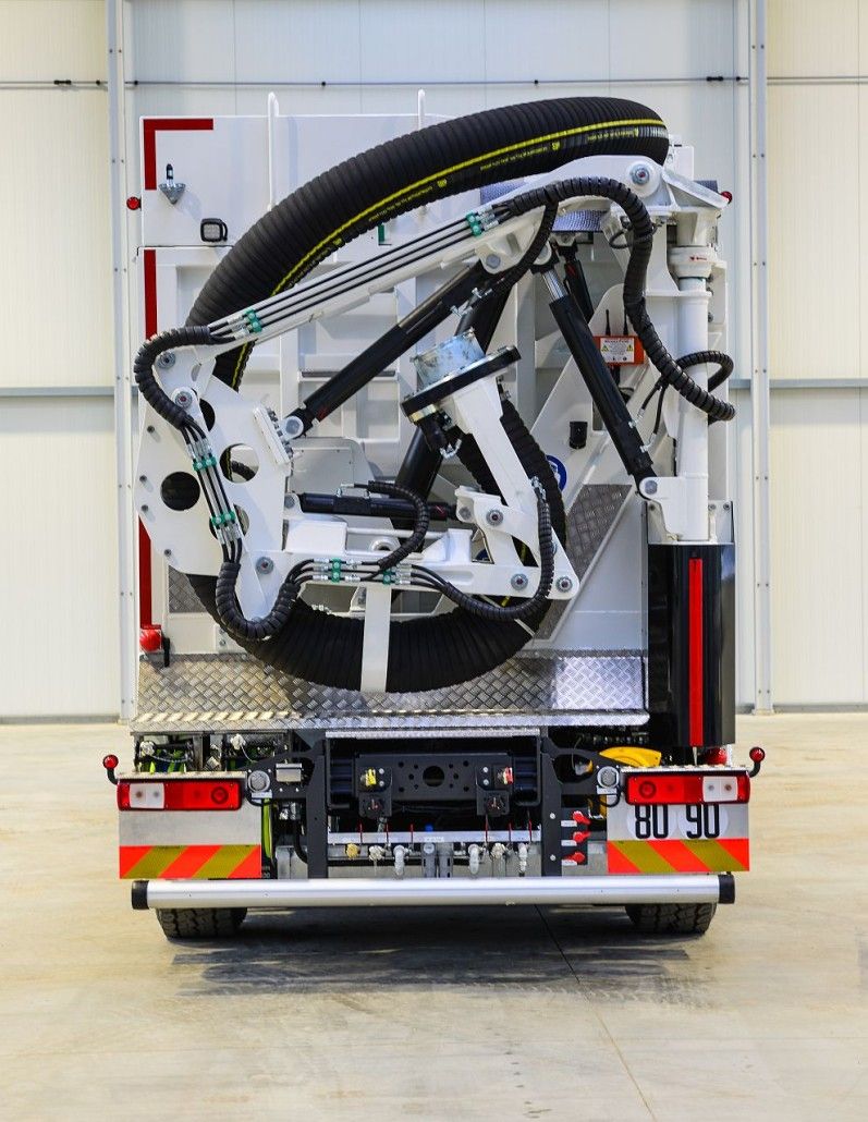 Dino4.5 camions aspirateurs - MTS - 4,5 m³/min - Volume de benne 4,5 m³ - Compresseur d'air 8 bar_3