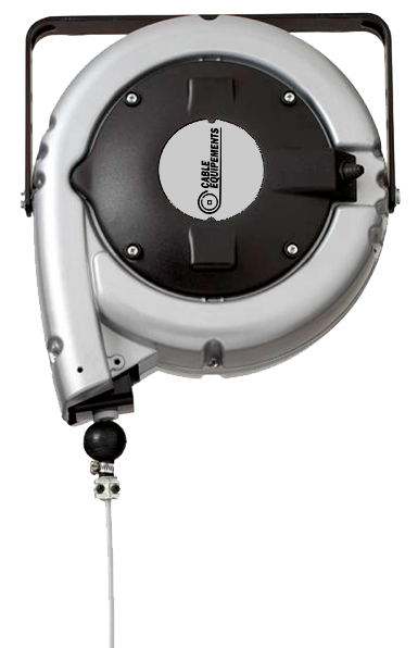Enrouleur à rappel automatique avec cliquet - Rotolift - Filin acier inoxydable Ø 6mm - Charge jusqu'à 18 kg_3