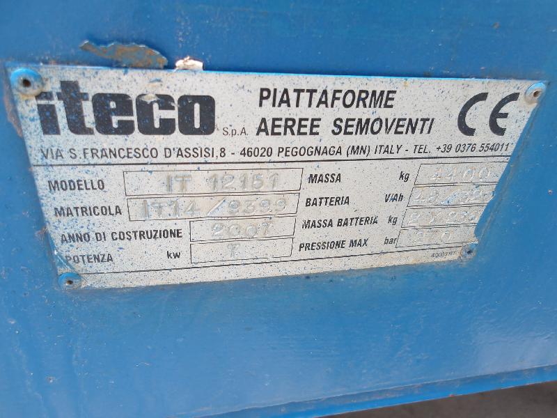 Nacelle ciseaux ITECO it12151 occasion_3