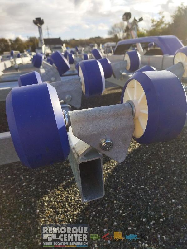 Porte bateau multi-rouleaux GALAXY - GD12 / G1602 - PTAC : 2400Kg - 2 essieux - Sun Way_3