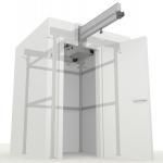 Rail boucherie - Tonon - boulonnerie en acier inoxydable - charge jusqu'à 350 kg/m - aluminium anodisé_3