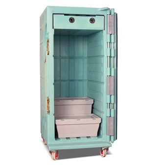 Chariot isotherme pour logistique froide - volume intérieur 768 litres
