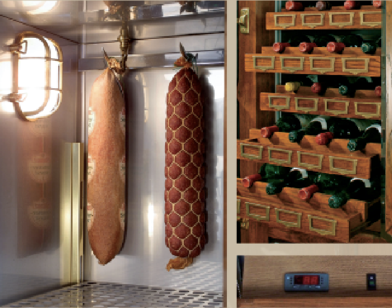 Armoire réfrigérée vintage 2 portillons et 1 porte - la glacière - odic_3