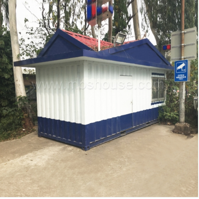 Maison de garde de sentinelle - Châssis en acier - Isolation thermique et résistance au feu classe A_3