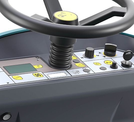 Balayeuse autoportée compacte alimentée par batterie - S780 Tennant - Fonctionnement silencieux et haute performance_3