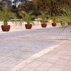 Jardinière Cantarodado en béton avec ciment blanc ou gris Green Seal - Disponible en deux dimensions_3