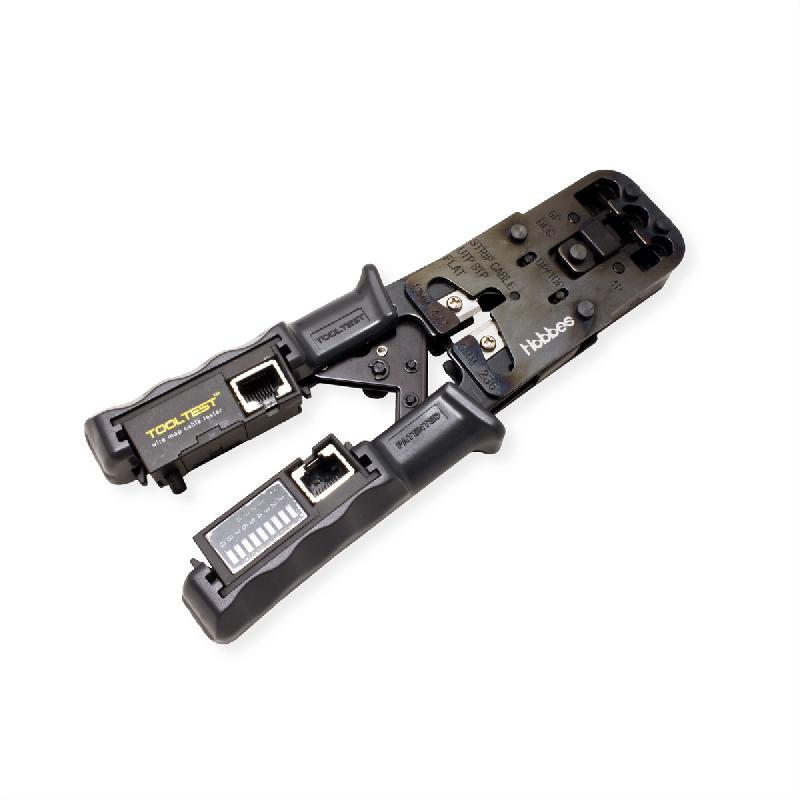 HOBBES Tooltest, pince à sertir avec testeur de câbles_3