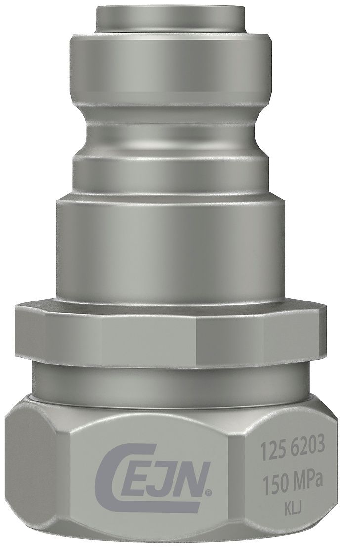 Séries 125, 250 MPa - Coupleur CEJN en acier traité zinc nickel avec verrou de sécurité et dimensions compactes_3