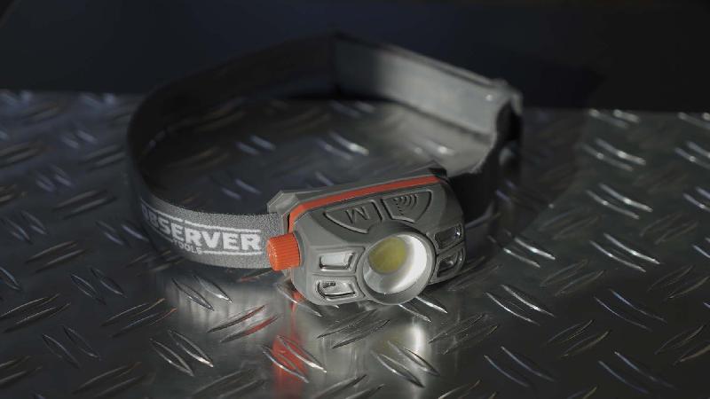 Lampe frontale à faisceau focalisé - réglage 60 à 450 lumens - IP67 - autonomie jusqu'à 20h - Réf. 897509_3