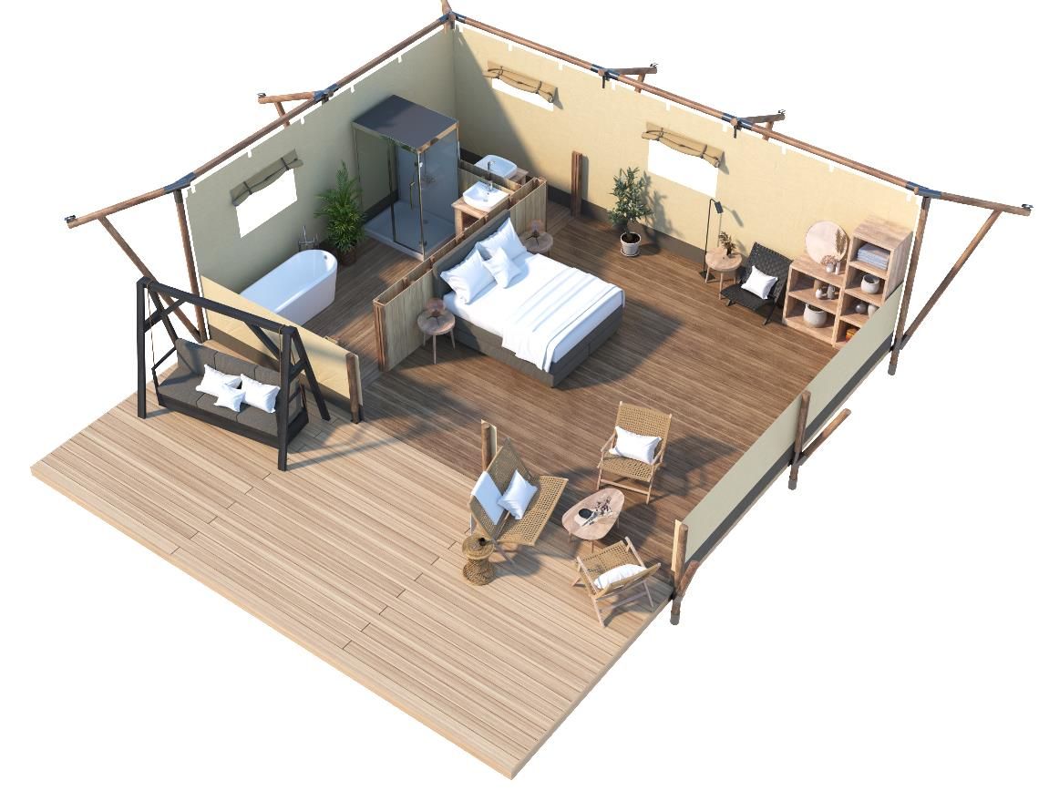 Stardust - tente glamping - yala - surface totale : 742 ft²_3