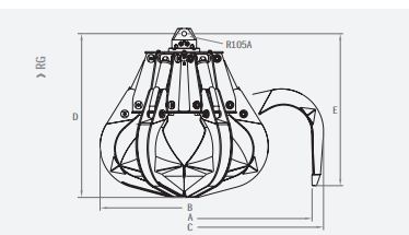 Grappins hydrauliques RV, RVN, RGN Rozzi - Manipulation de matériaux divers_3