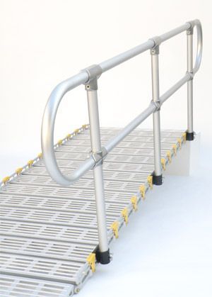 Rampe de manutention légère et résistante avec garantie 10 ans