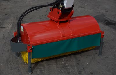 Balayeuse orientable Attec - Nettoyage général et tranchées par raboteuses d'asphalte - Conception légère_3