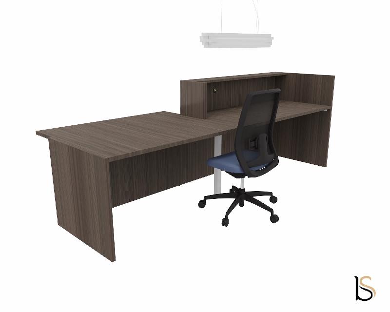 Banque d'accueil design avec accès PMR Z2 - Officity - 206, Droite, Eucalyptus_3