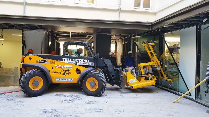 Multi-élévateur à ventouses STGA4 - Charge 500 à 1500kg - Basculement hydraulique et rotation motorisée_3