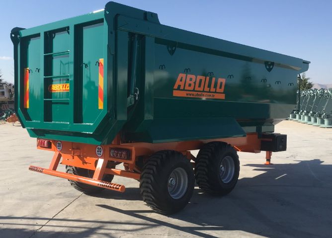 Remorques à tandem trailers - abollo - capacité de 8 t à 15 t_3