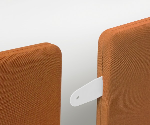 Cloison KE - Panneaux en particules haute densité avec revêtement tissu - Assemblage simple_3