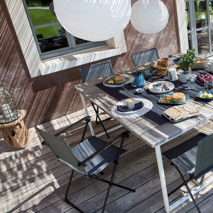 Chaise pliante Lfm2640_6897 - Lafuma - acier galvanisé - design chic et confortable_3