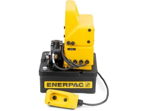 PUD1100E - Pompe hydraulique électrique compacte à deux vitesses avec valve de décharge - 230V pour vérins simple effet_3