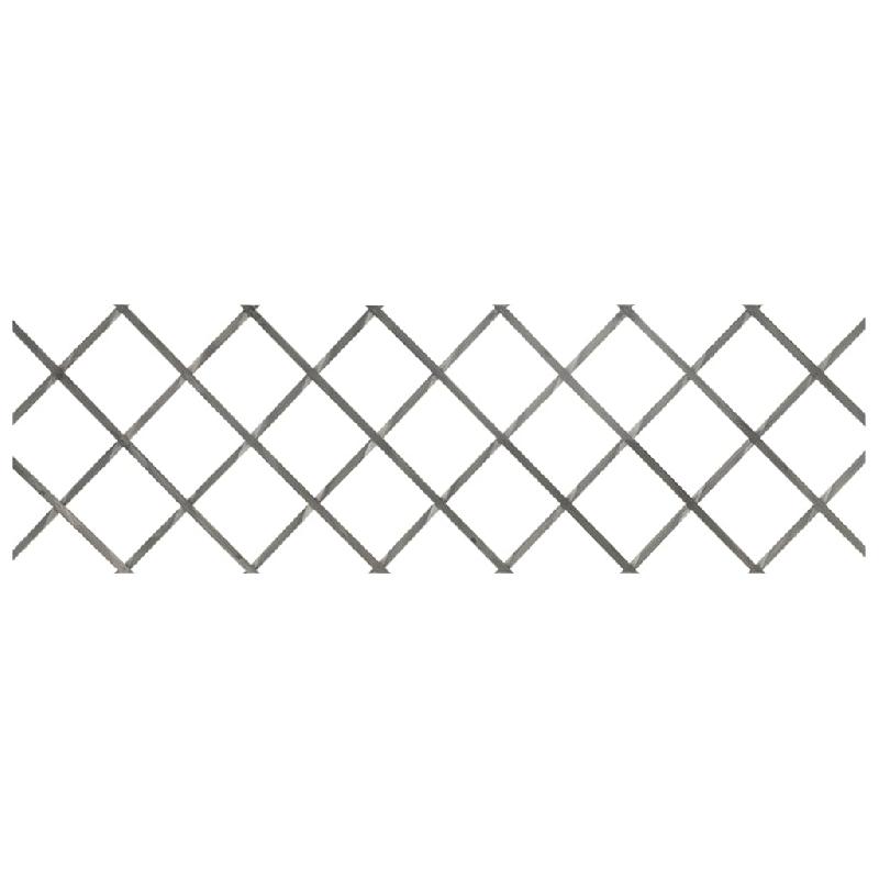 Vidaxl clôture à treillis 5 pcs gris bois de sapin massif 180x60 cm 316424_3