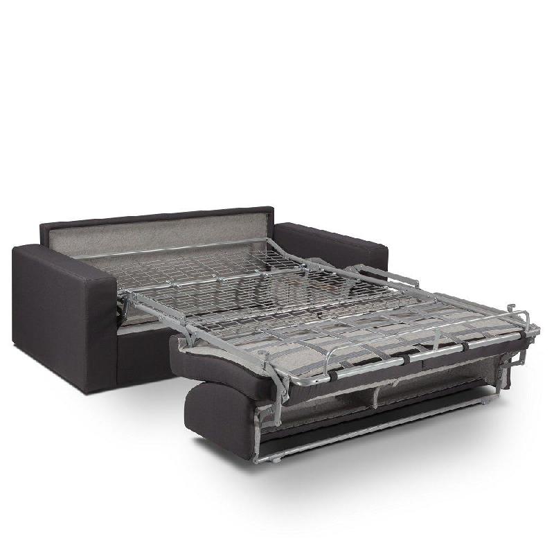 Canapé convertible Night Express 120 cm - Matelas 14 cm Excellence Literie - Marron_3