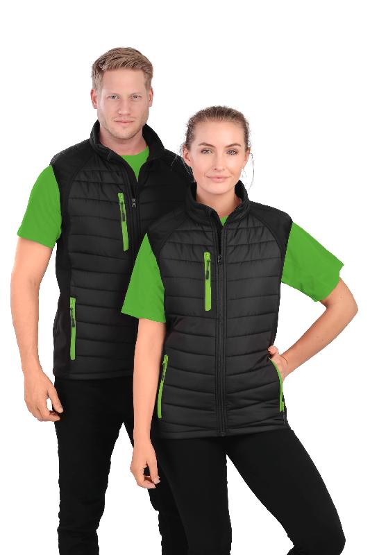 Gilet softshell rembourré recyclé Black Compass - Réf: R238X - Tissu extérieur 100% polyester JIAREN recyclé_3