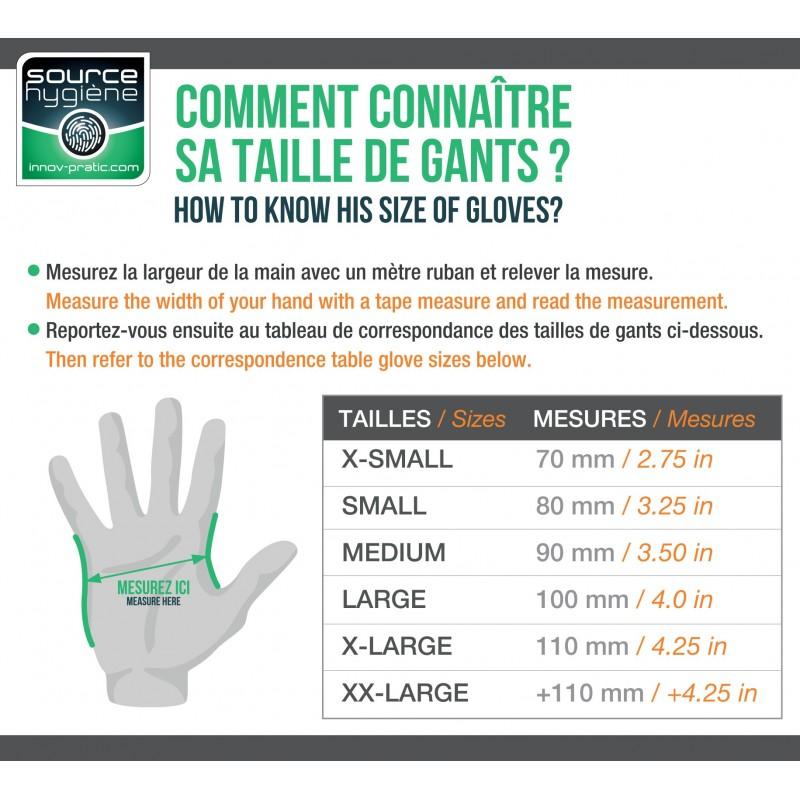 Gant latex non poudré blanc - Taille S - 6,4gr - 240mm - Boîte de 100 gants - Cranberry - 200002022_3