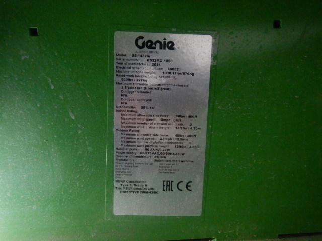 Nacelle ciseaux GENIE gs1432m occasion_3