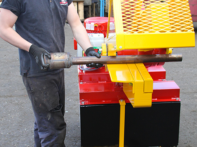 Cisaille crocodile spécial pots catalytiques McIntyre - Force de cisaillement 90 T - CROCO-407 / 500 CAT_3