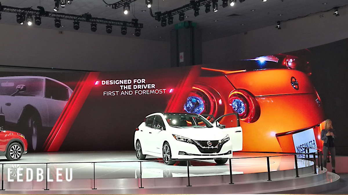 Ecran d'intérieur LED PANTHERE pour salon professionnel, foire et expo - COB 2K - Pack - 108