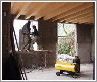 Générateur d'air chaud à gaz - Master BLP 103 ET - 57 à 103 kW avec chariot inclus_3