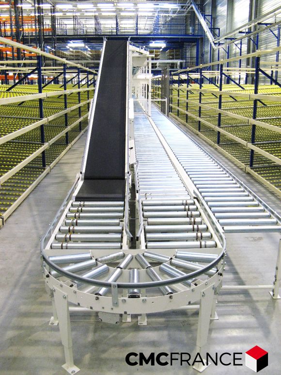 Convoyeur à rouleaux et à bandes - Fabrication et installation sur mesure - CMC France_3