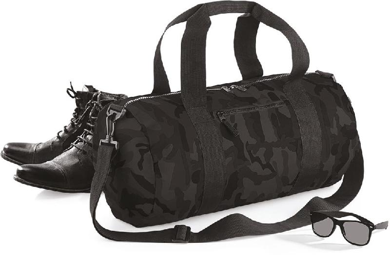 Sac publicitaire baril Camo - Réf: BG173 - Polyester 600D, Bandoulière amovible_3