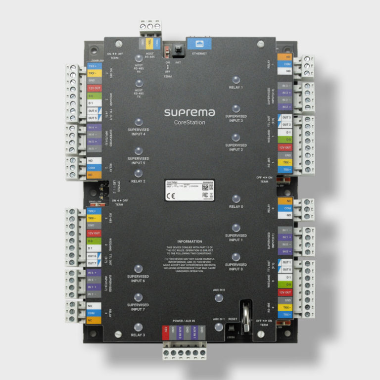 Contrôleur biométrique de porte intelligent - ZX-CS4 CoreStation - Sécurité centralisée avec 500 000 utilisateurs_3