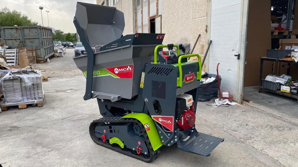 Brouette à chenilles H780HT avec cuve de 320 litres