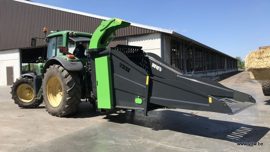 Pailleuse agricole portée pour tracteur - vdw - 1 300 kg / 1 360 kg_3